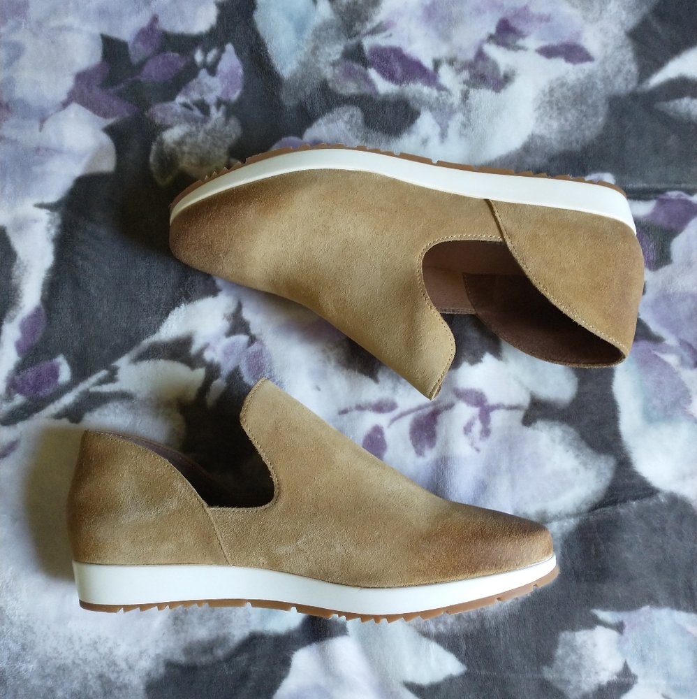 Antelope Scout Suede Slip On Shoes